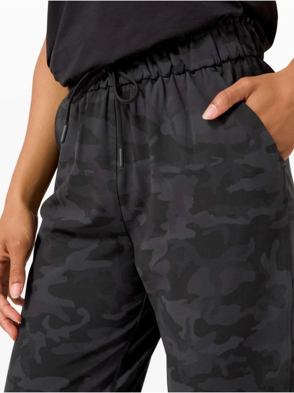 Lululemon Keep Moving Pant 7/8 High-Rise Incognito Camo Multi Grey Size 6 NWOT